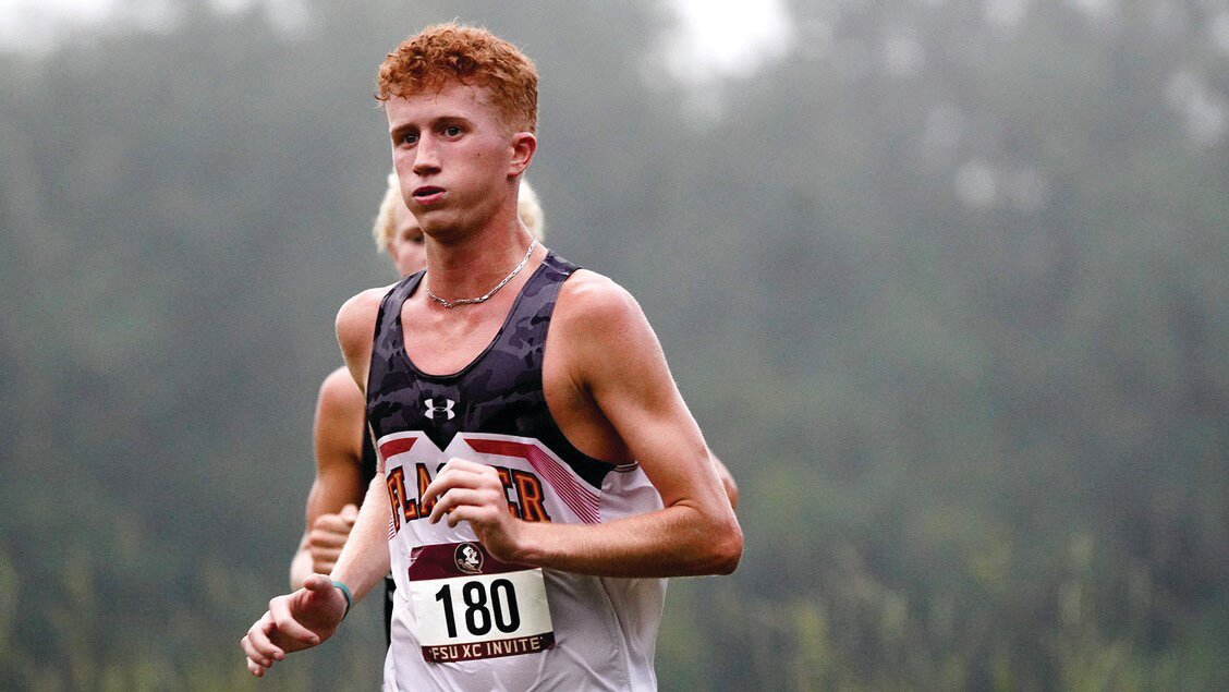 Former Ridgeview High cross country runner Joel Nesi had a top area finish for the college race at the Mountain Dew Classic at the University of Florida.