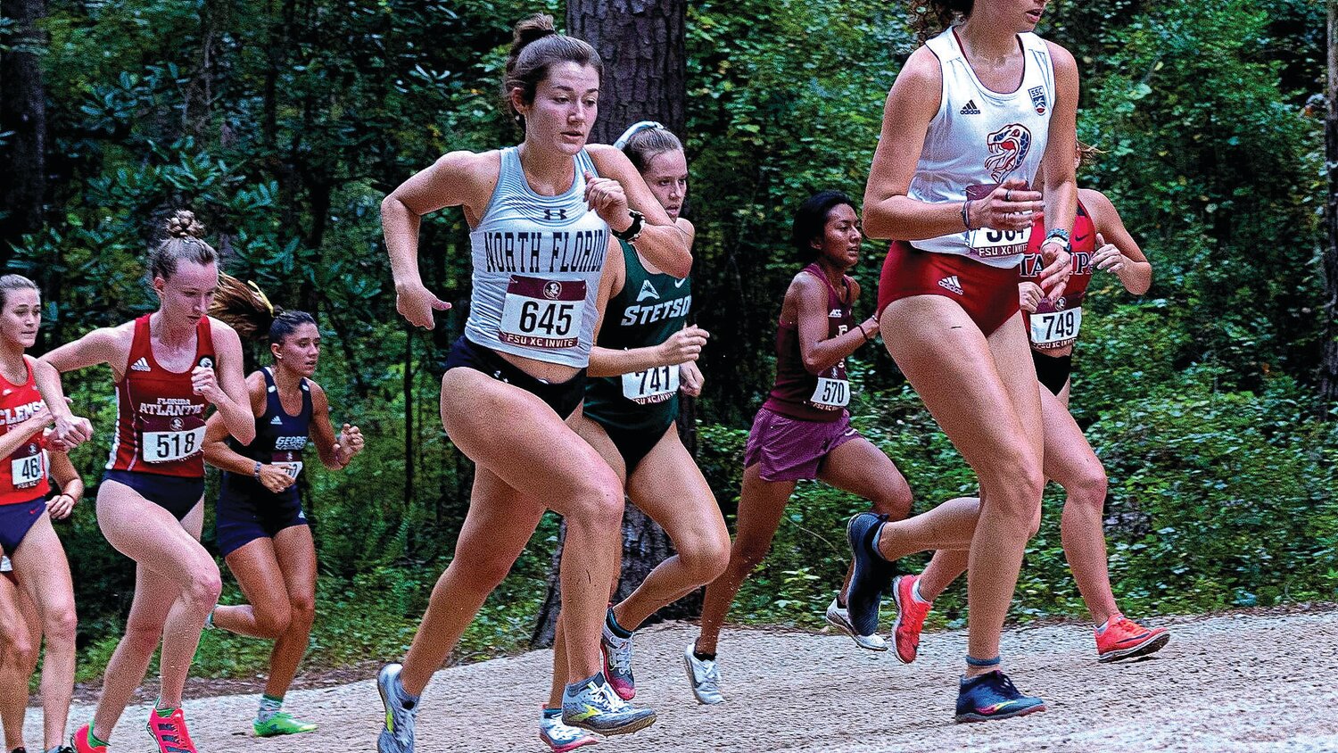 Former Fleming Island High cross country runner Emma Millson, the center ran an outstanding 18:07 split to be the top area runner at Mountain Dew Classic in Gainesville. Millson now runs for the University of North Florida.